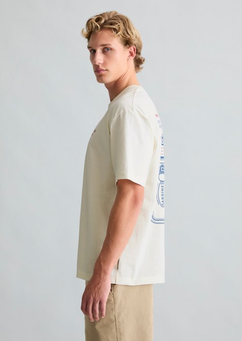 Crayfish Capsule T-Shirt — Silky White