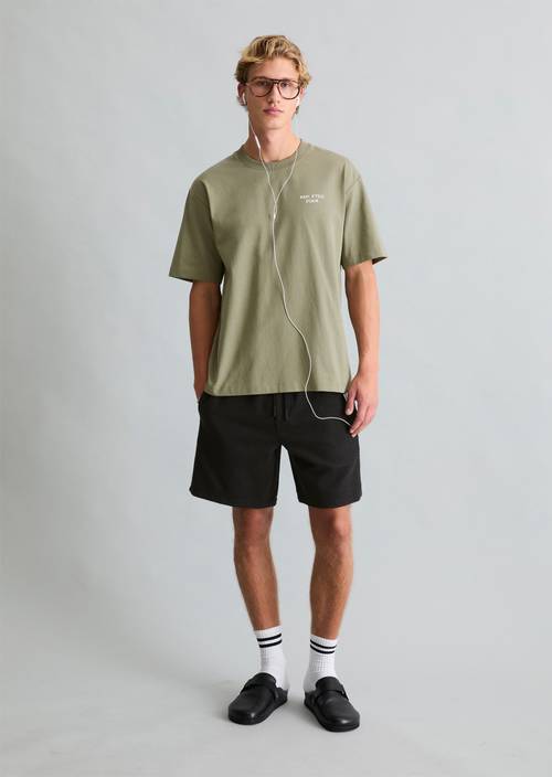 Relaxed T-shirt Chalky Sage in vooraanzicht