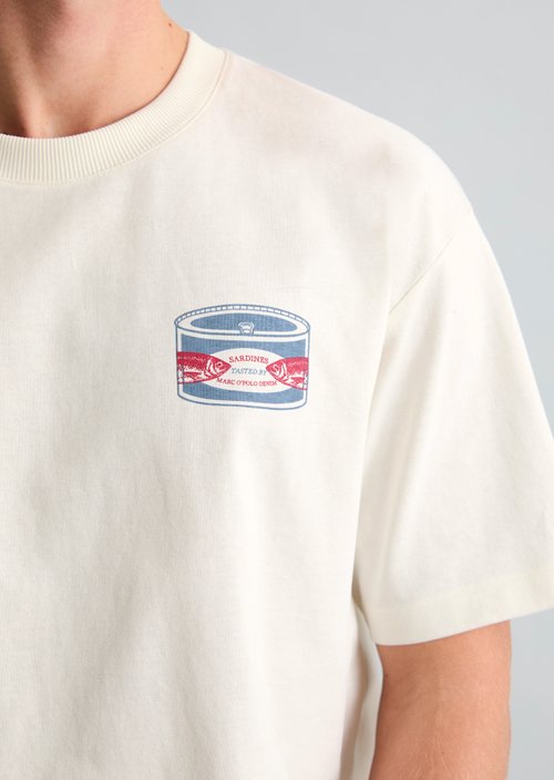 Relaxed T-shirt — Silky White