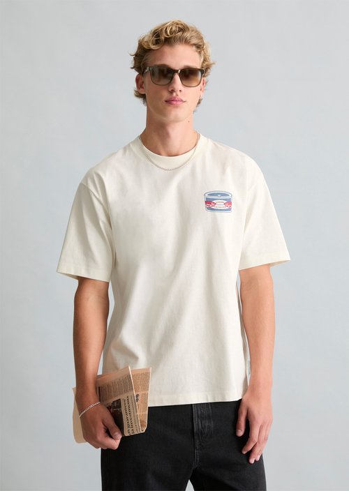 Relaxed T-shirt — Silky White