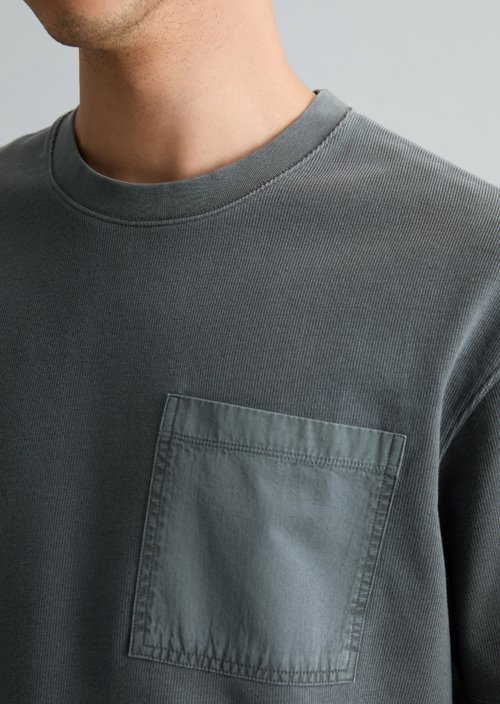 Relaxed T-shirt — Peppercorn Grey