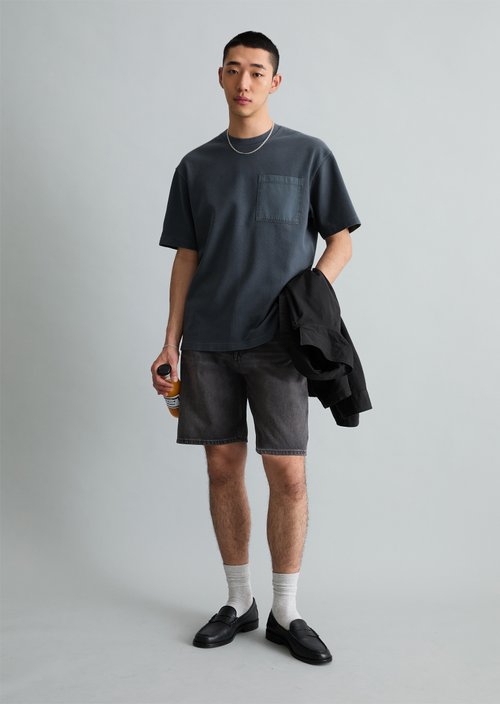 Relaxed T-shirt — Peppercorn Grey
