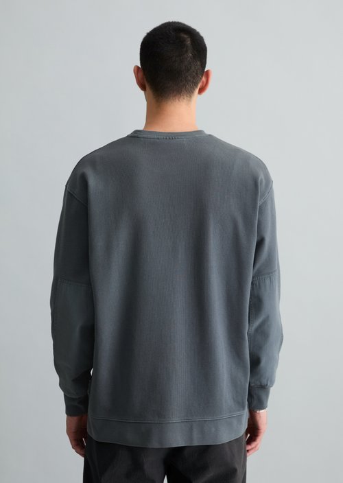 Relaxed jersey longsleeve — Peppercorn Grey