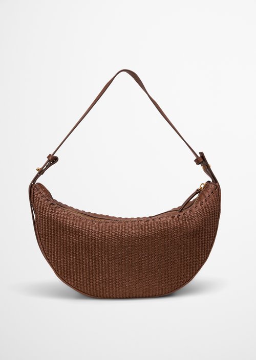 Bast shoulder bag — Burnt Oak