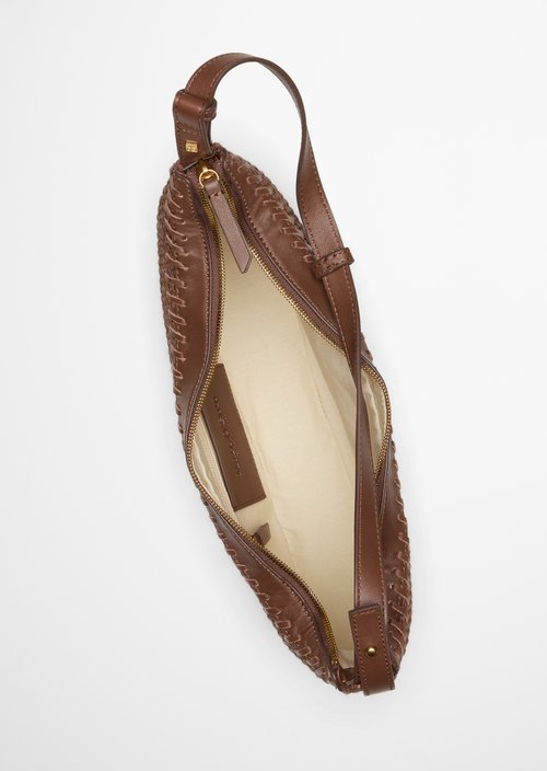 Bast shoulder bag — Burnt Oak