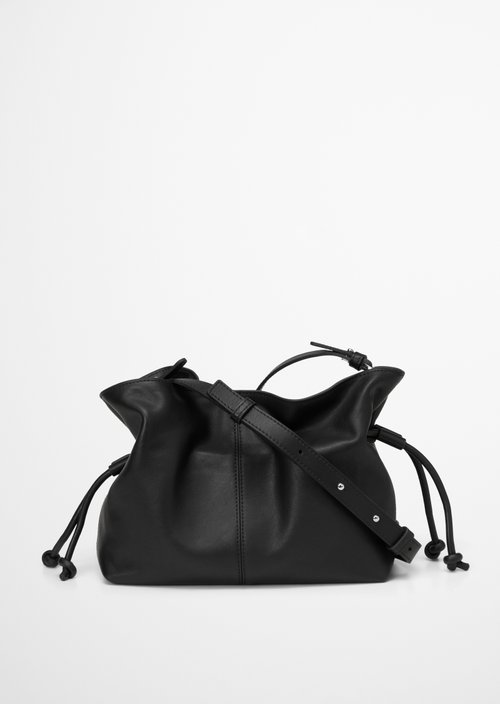 Shoulder bag model Simona small — Black