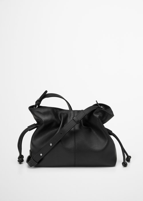 Shoulder bag model Simona small — Black