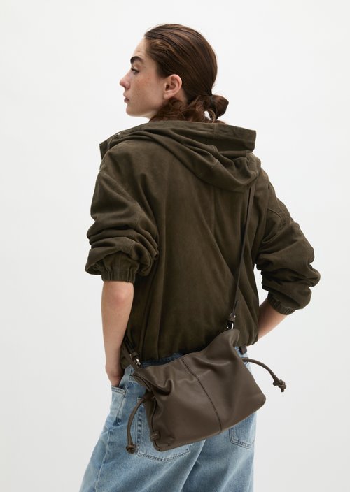 Shoulder bag model Simona small — Mossy Earth