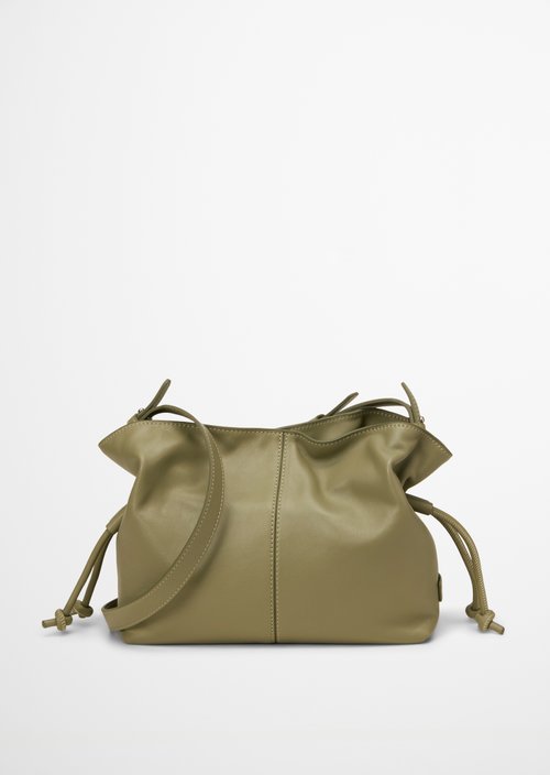 Shoulder bag model Simona small — Pure Sage