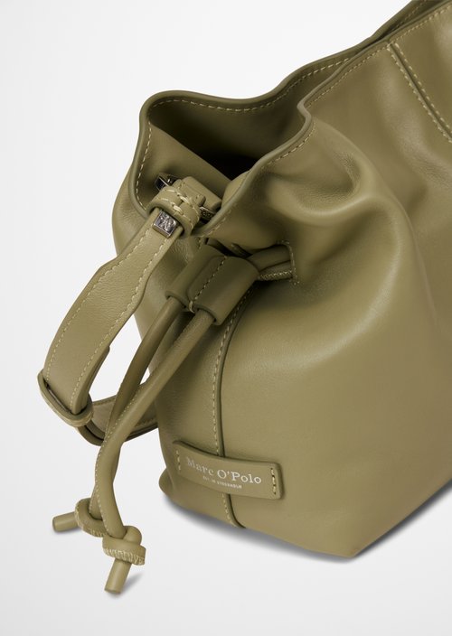 Shoulder bag model Simona small — Pure Sage