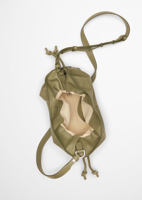 Shoulder bag model Simona small — Pure Sage