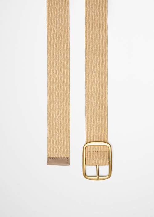 Belt — Light Raffia