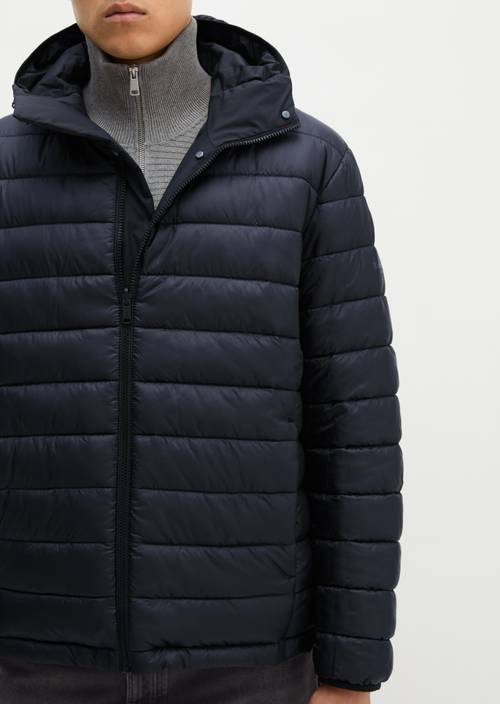 Reversible jacket regular Black in detail view