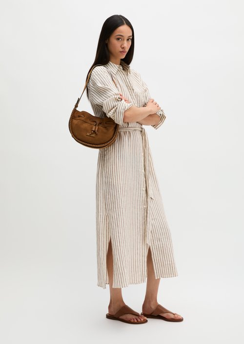 Shoulder bag small — Burnt Tobacco