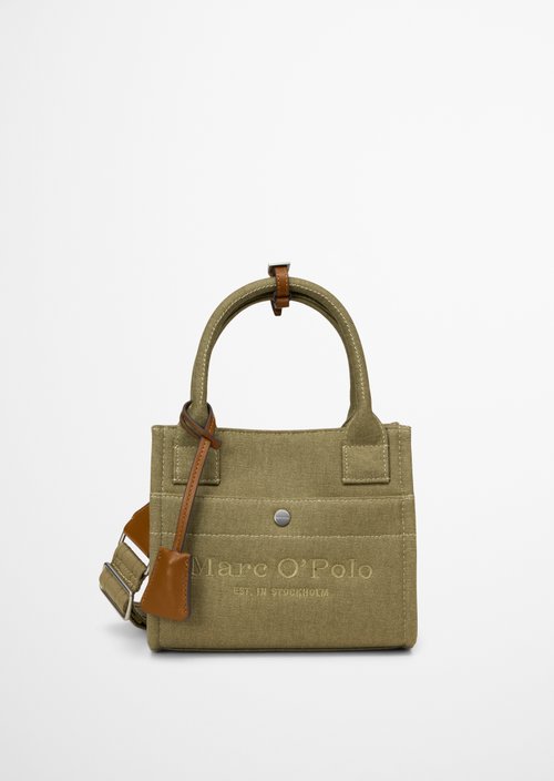 Canvas shopper model Mira small — Pure Sage