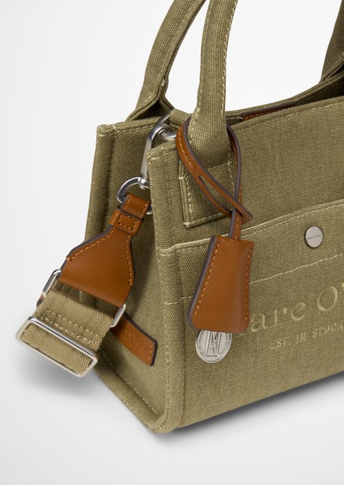 Canvas shopper model Mira small — Pure Sage