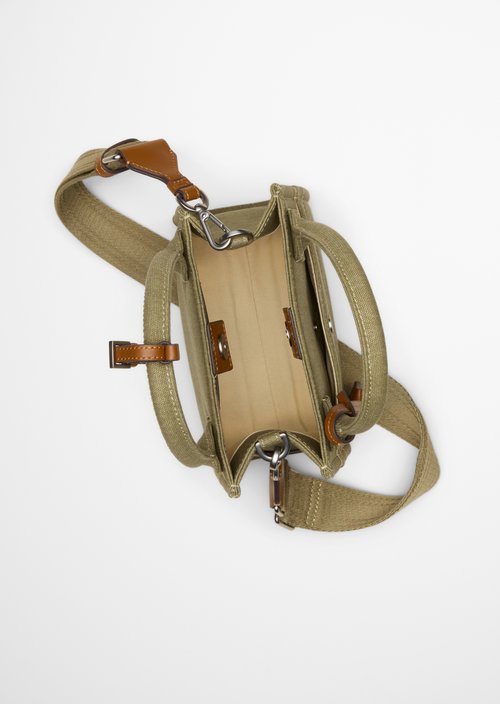 Canvas shopper model Mira small — Pure Sage