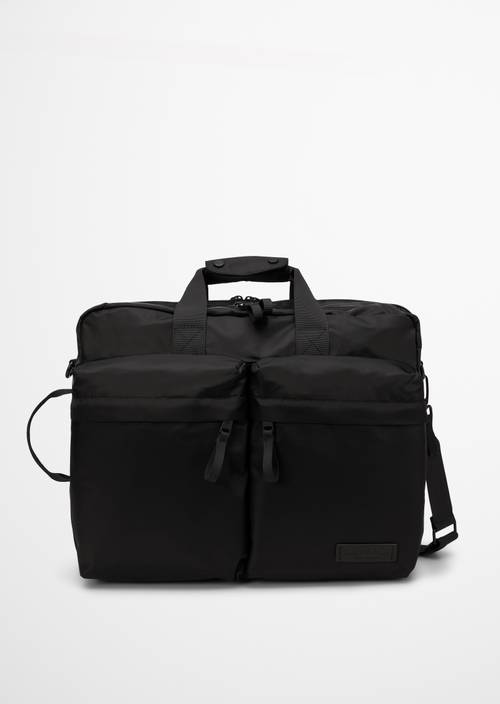 2en1 Business Bag grande Black en vista frontal