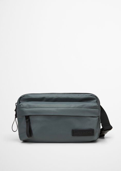 Marc O'Polo Bauchtasche, Herren, grau, Gr., 100% Polyamid