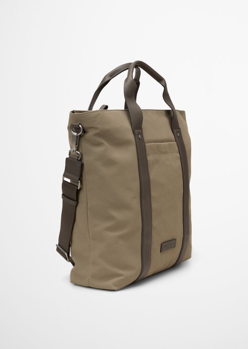 Canvas shopper large — Charleston Gray