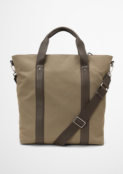 Canvas shopper large — Charleston Gray