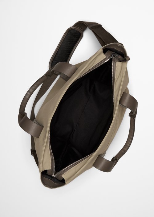 Canvas shopper large — Charleston Gray