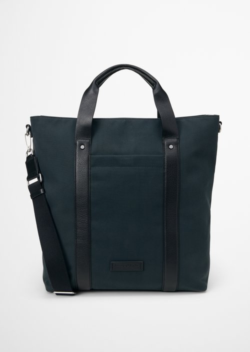 Canvas Tote Bag, Model Mari, Large — Peppercorn Grey