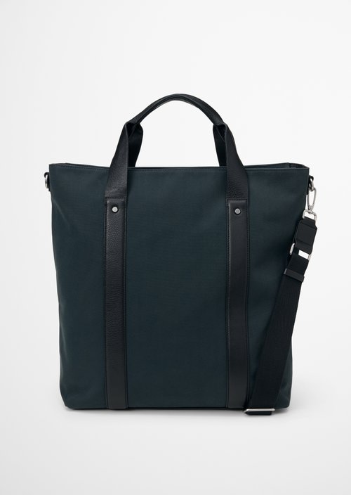 Canvas Tote Bag, Model Mari, Large — Peppercorn Grey