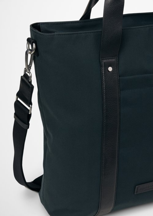 Canvas Tote Bag, Model Mari, Large — Peppercorn Grey