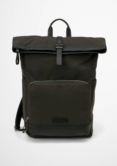 Rucksack Model Mory Wooden Earth in Frontalansicht