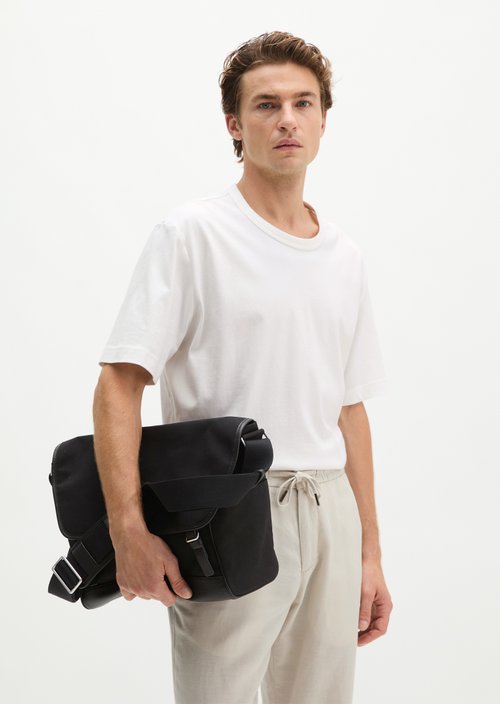 Canvas Business Bag, Model Moa — Black