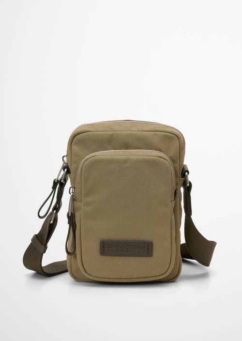 Sac à bandoulière medium Charleston Gray en vue de face