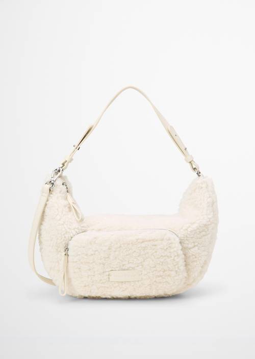 Sac à bandoulière medium Raw Cream en vue de face