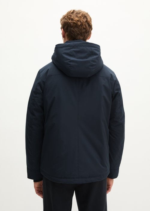 Regular-Fit Outdoor Jacket — Dark Navy
