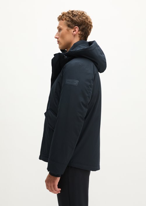 Regular-Fit Outdoor Jacket — Dark Navy