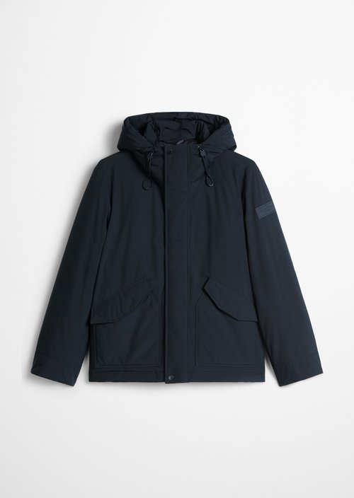 Regular-Fit Outdoor Jacket — Dark Navy
