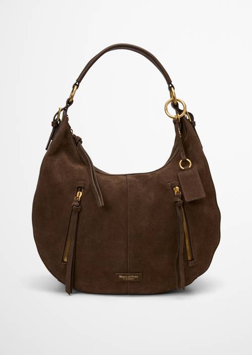 Sac à bandoulière Coffee Brown en vue de face