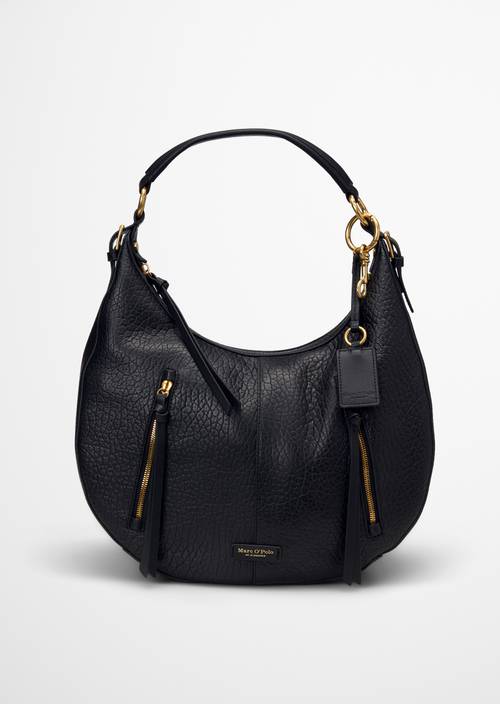 Schoudertas groot Black in vooraanzicht