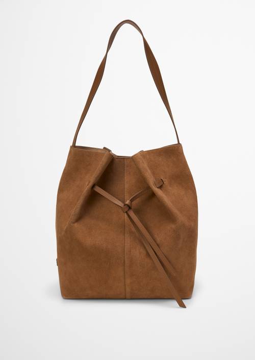 Hobo Bag Pure Camel in Frontalansicht