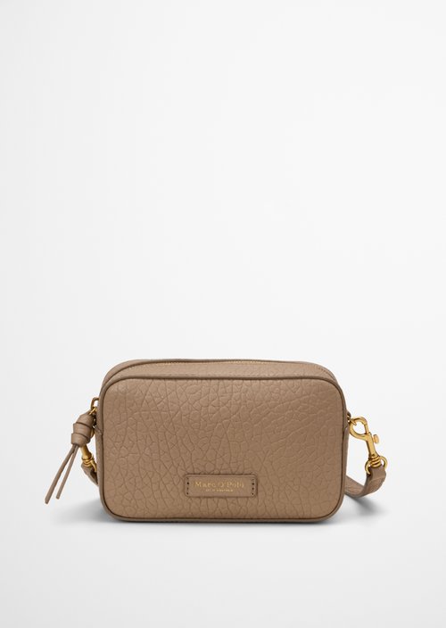 Marc O'Polo Schoudertas klein, Dames, beige, , 100% Leer (Schaap)