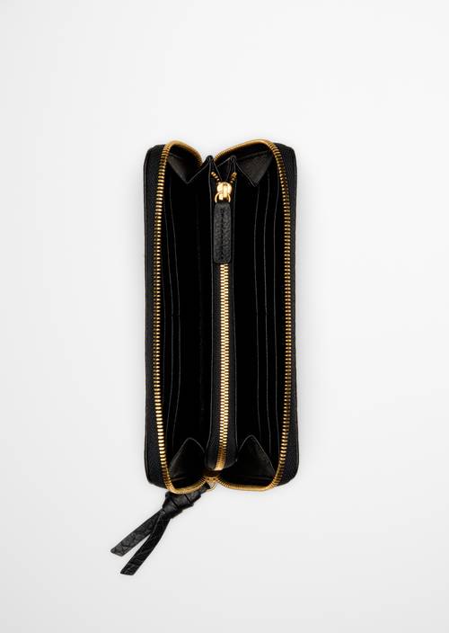 Cartera Black mostrado abierto