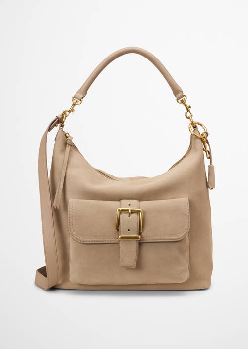 Hobo tas Earthy Taupe en vue de face