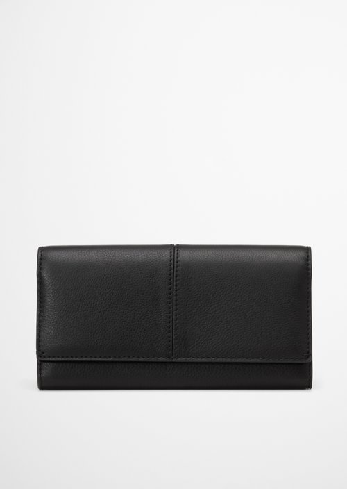 Marc O'Polo Portemonnee, Dames, zwart, , 100% Leer