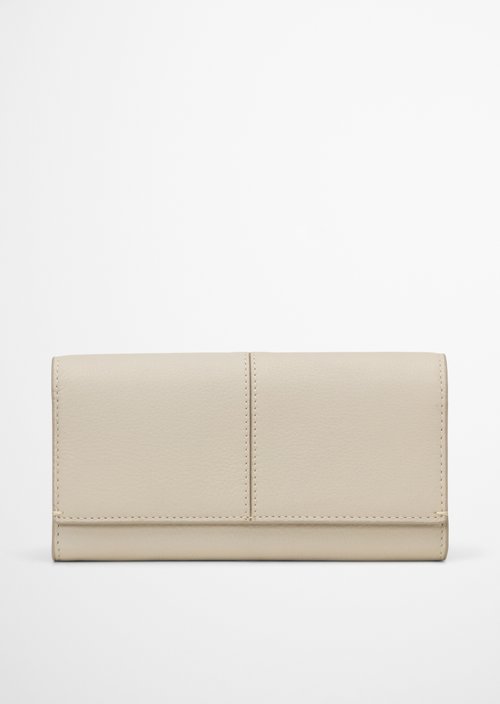 Marc O'Polo Portemonnee, Dames, grijs, , 100% Leer
