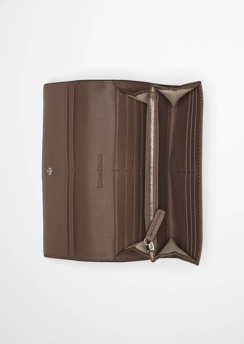 Geldbörse Faded Brown geöffnet dargestellt