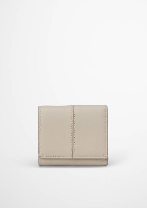 Porte-monnaie combiné Grey Silk en vue de face