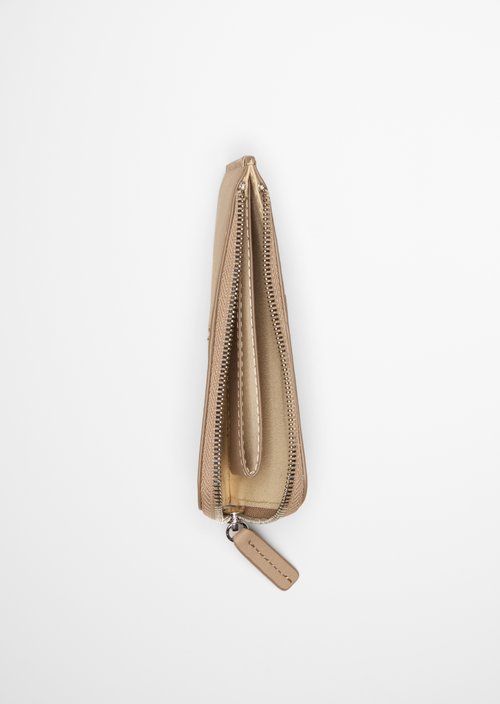Zipper wallet — Earthy Taupe