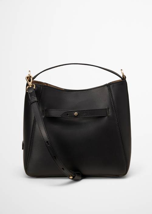 Bolso hobo pequeño Black en vista frontal