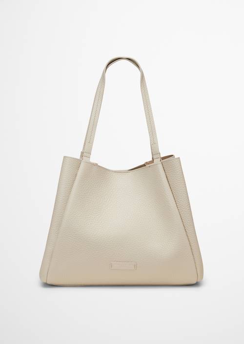 Shopper Grey Silk in Frontalansicht