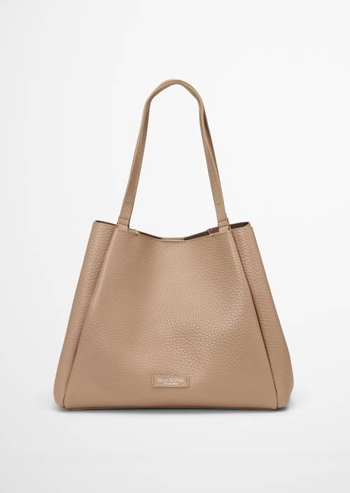Shopper Earthy Taupe in Frontalansicht